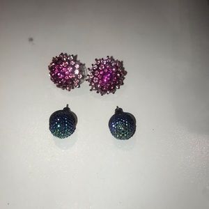 Two pairs of earrings!